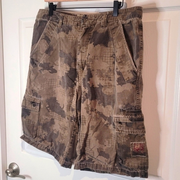 ANCHOR BLUE Camaflaug Men's Cargo Shorts. Size 34 - Picture 2 of 10